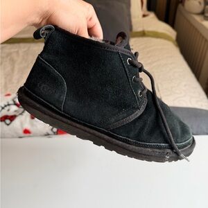 UGG Men's Black Suede Chukka Boots